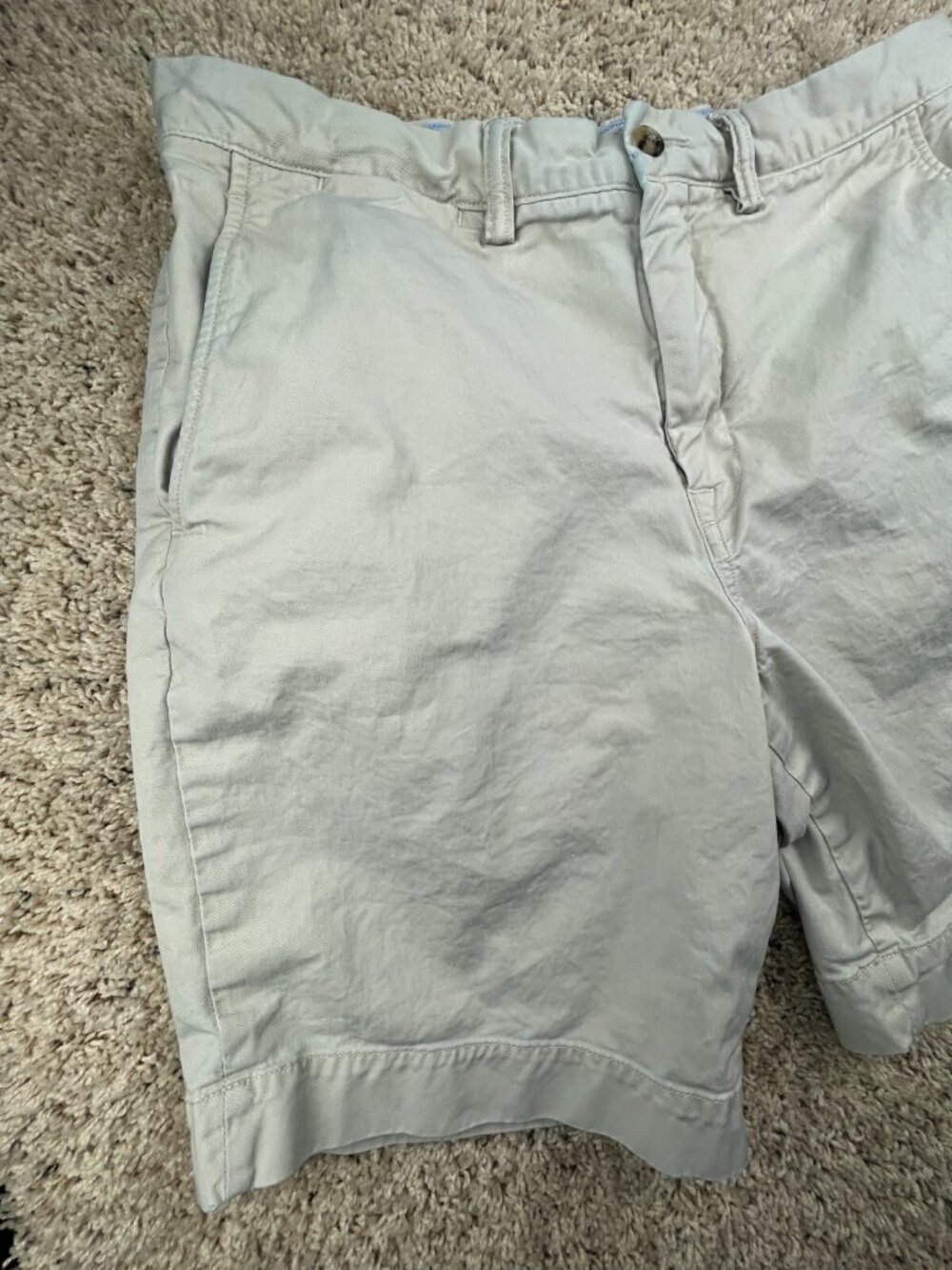 Polo Ralph Lauren Shorts Men’s Adult Cotton Size 34 Stretch Classic Fit Chino - Picture 7 of 15
